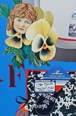 Affiche Air France Mur du Son par Roger Bezombes, Mourlot, 1981, 100 × 60 cm