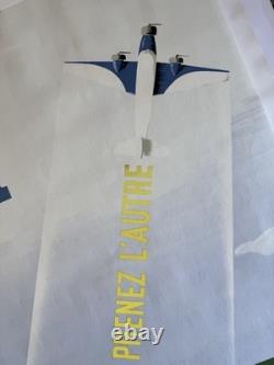 Affiche Air France Originale 1932 Air Fer Roland Hugon