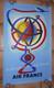 Affiche Air France, Ancienne Originale, Le Plus Grand Reseau Du Monde, Nathan