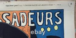 Affiche Ambassadeurs Aristide Bruant Dans Son Cabaret Toulouse Lautrec 1906