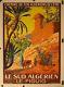 Affiche Ancienne 1925 Ch De Fer Algerien Le Figuig Par E Herzig Bel Orientalism