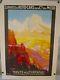 Affiche Ancienne 1930 Autocars Cie Du Midi Route Des Pyrenees R Soubie Tbe
