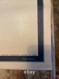 Affiche Ancienne Accordéons Maugein Frères Verchuren