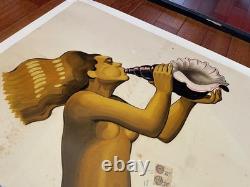 Affiche Ancienne, Affiche Publicitaire, 120x80cm Radio/TSF/léo Dupin
