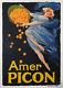 Affiche Ancienne Amer Picon Circa 1920-25 French Vintage Poster
