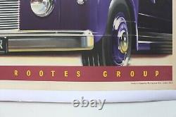 Affiche Ancienne Anglaise Camion Commer Rootes Superpoise 6 Cyl Ohv Engine 1955