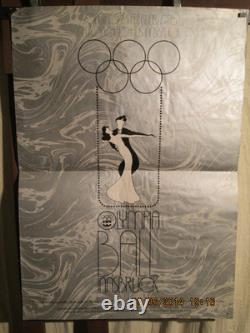 Affiche Ancienne Bal Olympique Innsbruck 1976