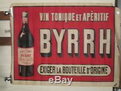Affiche Ancienne Byrrh Bouteille P. O