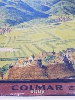 Affiche Ancienne COLMAR ET LES HAUTES VOSGES 1922