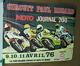 Affiche Ancienne Circuit Paul Ricard Moto Journal 1976 Depardieu