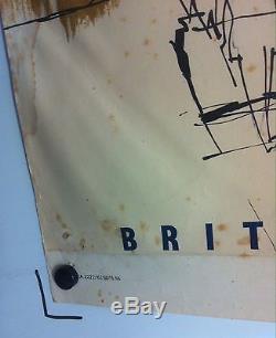 Affiche Ancienne Compagnie Aérienne BEA British European Airways