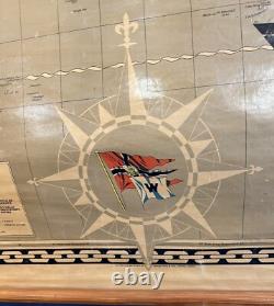 Affiche Ancienne Compagnie Wilhelmsen Lines