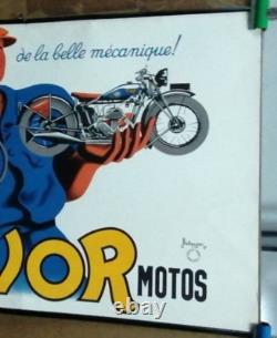 Affiche Ancienne Cycle Moto Favor Bellenger 1937