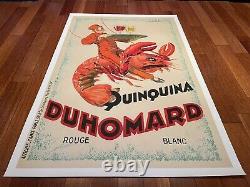 Affiche Ancienne, DUHOMARD, affiche publicitaire, ? Vintage posters