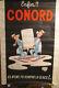 Affiche Ancienne Dubout Frigidaire Conord Humour
