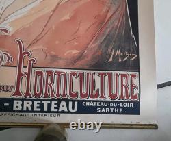 Affiche Ancienne Engrais Gaulois Signé Albert Matignon 54 CM Par 36 CM