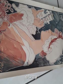 Affiche Ancienne Engrais Gaulois Signé Albert Matignon 54 CM Par 36 CM