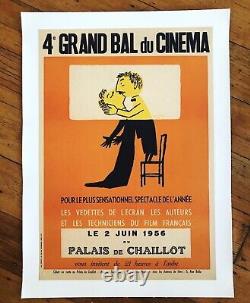 Affiche Ancienne Entoilee Raymond Savignac (1950s)