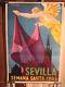 Affiche Ancienne Feria Seville 1965