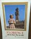 Affiche Ancienne Firence Florence Italia Italie 1954