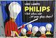 Affiche Ancienne Guy Georget Lampes Philips
