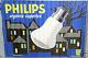 Affiche Ancienne Guy Georget Lampes Philips Argenta Superlux
