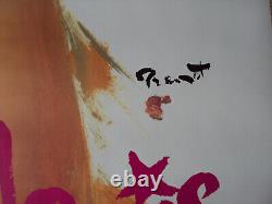 Affiche Ancienne Hello Paris Paradis Latin Brenot 1987 120 X 80 CM Cabaret