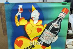 Affiche Ancienne Liqueur Cordial Medoc Cenon Bordeaux Gironde H Lemonnier