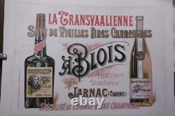 Affiche Ancienne Liqueur Transvalienne Charente