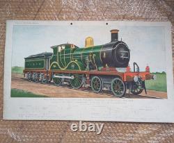 Affiche Ancienne Locomotive Railway Magazine