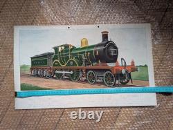 Affiche Ancienne Locomotive Railway Magazine