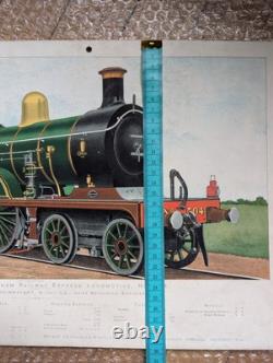 Affiche Ancienne Locomotive Railway Magazine