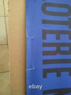 Affiche Ancienne Loterie Nationale De Grove 1955