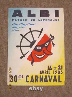 Affiche Ancienne Maquette