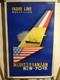 Affiche Ancienne Mediterrannee New York Navigation Marseille