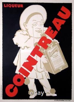 Affiche Ancienne Mercier Liqueur Cointreau 1925