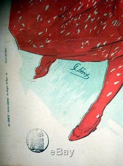 Affiche Ancienne Old Poster Originale 1896 Pastille Giraudel Jules Cheret Sante