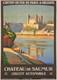 Affiche Ancienne Originale Ch&acirc;teau De Saumur Constant-duval 1924