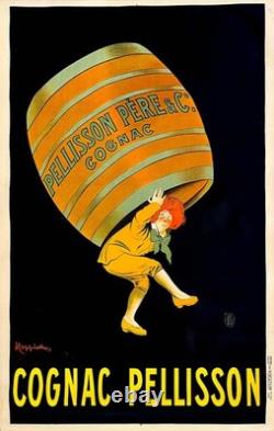 Affiche Ancienne Originale Cognac Pellisson Leonetto Cappiello 1907