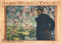 Affiche Ancienne Originale Journée des Tuberculeux Levy-Dhurmer 1917