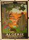 Affiche Ancienne Plm1921 L'hivernage En Algerie Par L Carre Bel Orientalisme