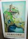 Affiche Ancienne Perigord Chemin De Fer Mac Ayoy 1948