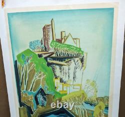 Affiche Ancienne Perigord Chemin De Fer Mac Ayoy 1948