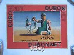 Affiche Ancienne Pub Dubo Dubon Dubonnet Cassandre 1935