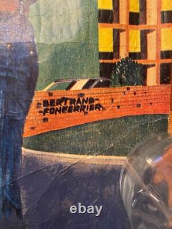 Affiche Ancienne Publicitaire, Levi's Strauss, belle taille, années 70/80, signé
