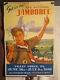 Affiche Ancienne Scoutisme Jamboree Usa 1950