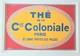 Affiche Ancienne Th&Eacute; De La Cie Coloniale 1920