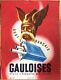 Affiche Ancienne Tabacs Cigarettes Gauloises Gaulois Max Ponty Circa 1940