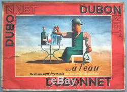 Affiche Ancienne Vintage Poster Dubo Dubon Dubonnet Cassandre 1935