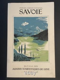 Affiche Ancienne/affiche Publicitaire/affichette/Savoie/Annecy/tourisme